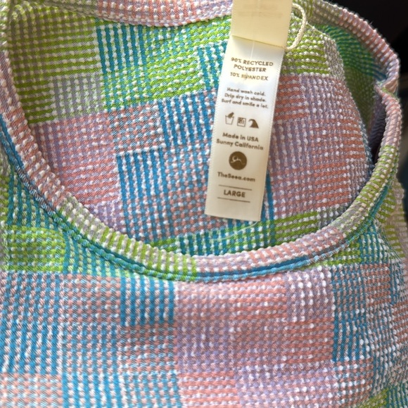 Never Worn Seea x free people Palomar Crop Top Rashguard - Picture 6 of 6